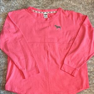 Victoria's Secret PINK Hot Pink Crewneck Sweatshirt